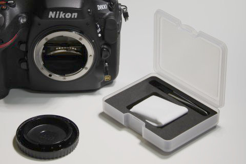 Nikon VAF filter and storage kit after removal